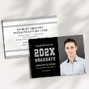 Search for 2023 graduation invitations Black