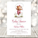 Search for overalls baby shower invitations Pink