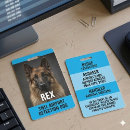 Search for service dog id badges Blue