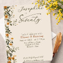 Search for golden birthday invitations Botanical