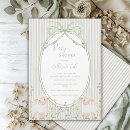 Search for green rose invitations Gender neutral