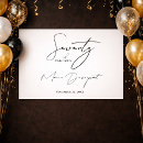 Search for 70th birthday party signs 70 year old