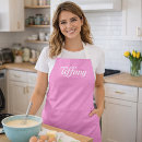 Search for light purple aprons White