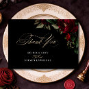 Search for gothic wedding thank you cards Moody