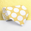 Search for yellow polka dot ties Trendy