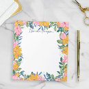 Search for floral notepads Feminine