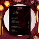Search for red and black menus Gothic