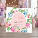 Search for blueberry baby shower invitations Fruit