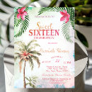 Search for flower trees invitations Tropical