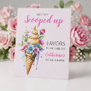Search for ice cream wedding signs Shes been scooped up