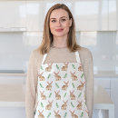 Search for easter bunny aprons Watercolor
