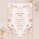 Search for pretty graduation invitations Botanical