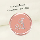 Search for silver monogram envelope seals Pink