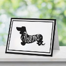 Search for dachshund thank you cards Cute