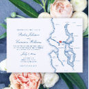 Search for lake wedding invitations Elegant