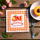 Search for orange fruit napkins Sweet as a peach