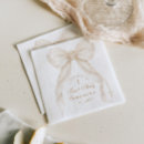 Search for first communion napkins Bow