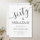 Search for 60 years old invitations 60th