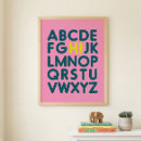 Search for alphabet nursery art Stylish