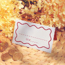 Search for retro wedding place cards Bold