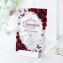 Search for burgundy floral invitations Watercolor flowers
