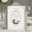 Search for landscape invitations Vintage