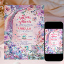 Search for mermaid pool party invitations Glitter