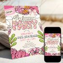 Search for pajamas birthday invitations Girl
