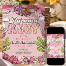 Search for pink pajama party invitations For kids