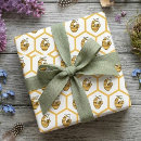 Search for bumblebee wrapping paper Whimsical