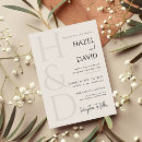 Search for black ivory wedding invitations Modern