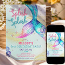 Search for summer birthday invitations Watercolor