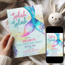 Search for 2nd birthday invitations Watercolor