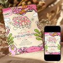 Search for pink spa party invitations Girl