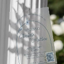 Search for pale blue wedding invitations Qr code