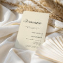 Search for cream rehearsal dinner invitations Minimalist