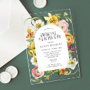 Search for spring bridal shower invitations Elegant