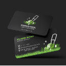 Search for black lawn business cards Care