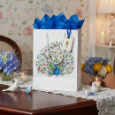 Search for peacock gift bags Floral