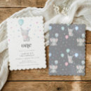 Search for baby elephant birthday invitations Circus