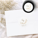Search for gold foil envelope seals Elegant