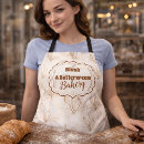 Search for branded aprons Bakery branding