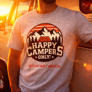 Search for happy camper tshirts Retro