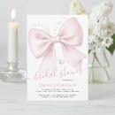 Search for blush bridal shower invitations Bow