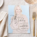 Search for photo 50th birthday invitations Photo overlay typography