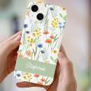Search for blue wildflower iphone cases Boho bohemian