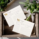 Search for bridal shower request recipe cards Fresh off the market