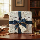 Search for vintage map wrapping paper Sepia