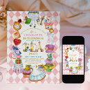 Search for mad tea party invitations Cute
