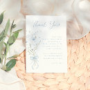 Search for something blue cards Watercolor